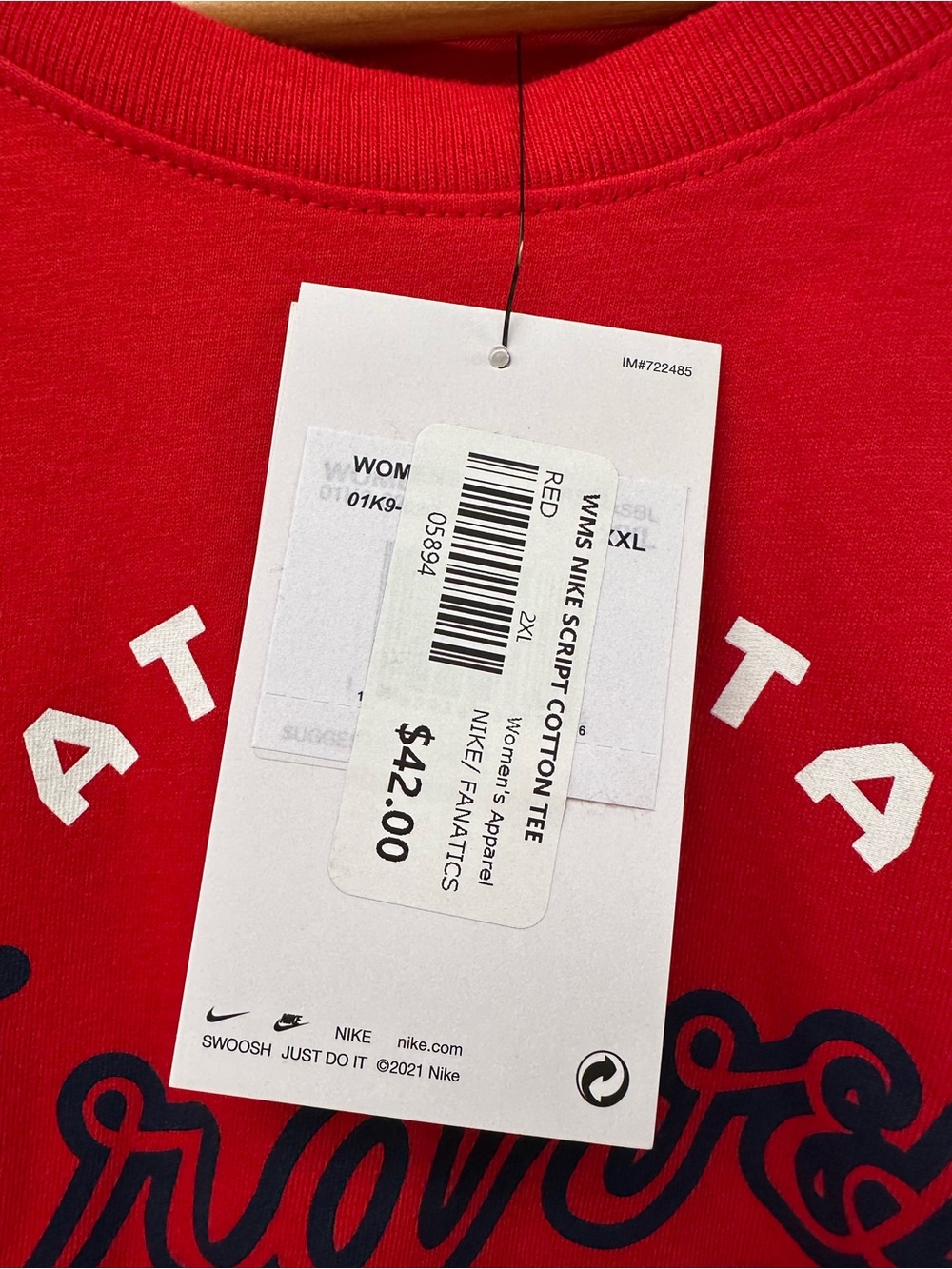 Nike Atlanta Braves Baseball Tee - Picture 4 of 8